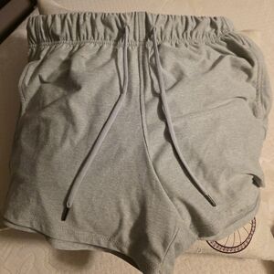 Women's Light Gray Shorts
